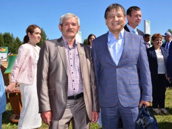 Инсур Шангареев и Расуль Сагитов. 5.06.2021, Янаульский районный сабантуй.
