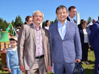 Инсур Шангареев и Расуль Сагитов. 5.06.2021, Янаульский районный сабантуй.