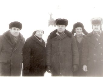 Члены литобъединения "Замандаш"