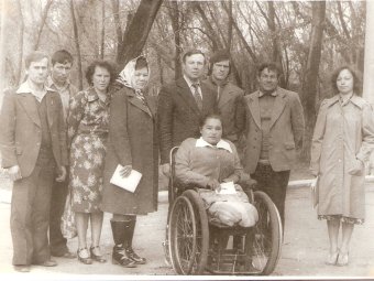 После первого заседания литобъединения "Замандаш"