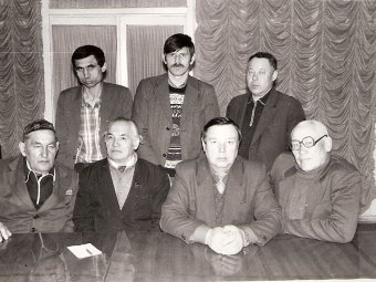 Члены литобъединения"Замандаш"
