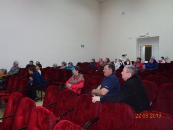 Встреча с читателями в д. Старый Кудаш, 22.03.2019.