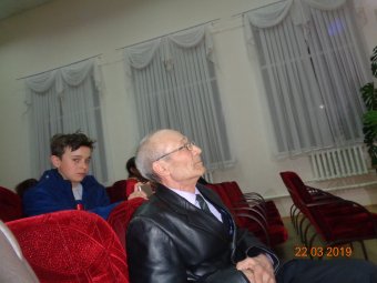 Встреча с читателями в д. Старый Кудаш, 22.03.2019.